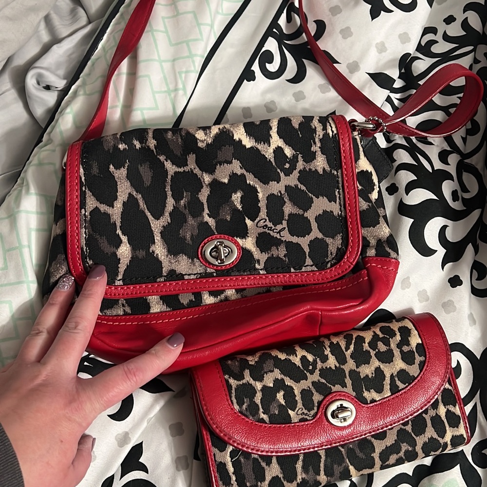Coach crossbody and wallet